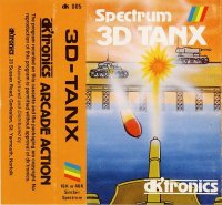 3D Tanx ZX Spectrum US box art